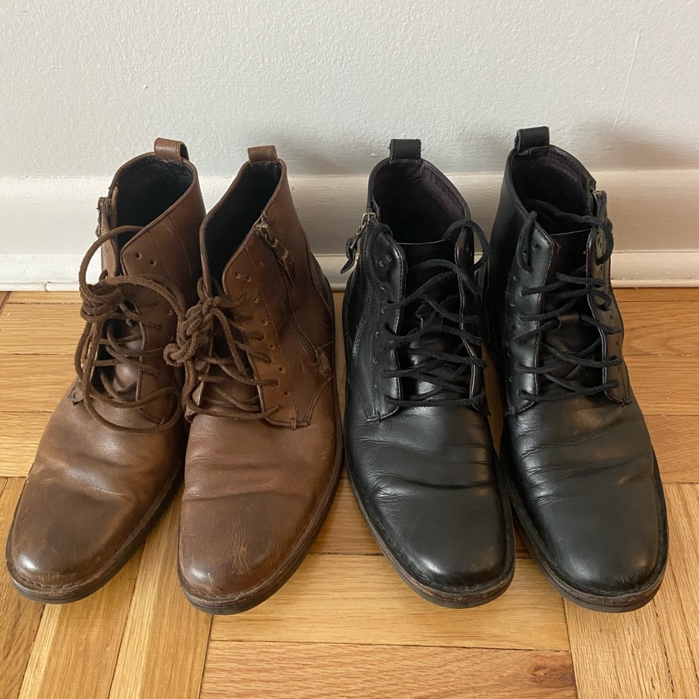 John Varvatos Bundle. Men’s Boots (2)